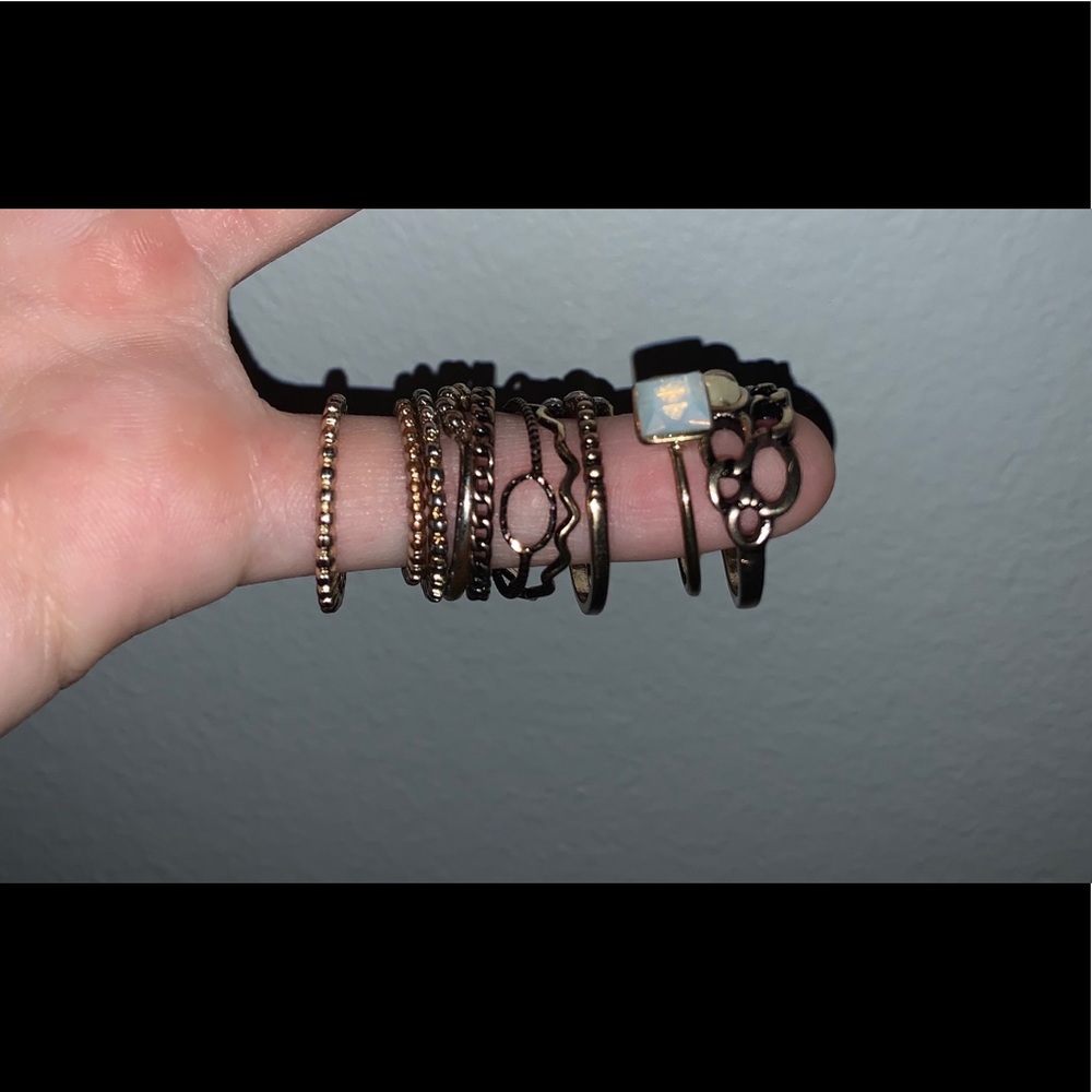 Gold Ring Set